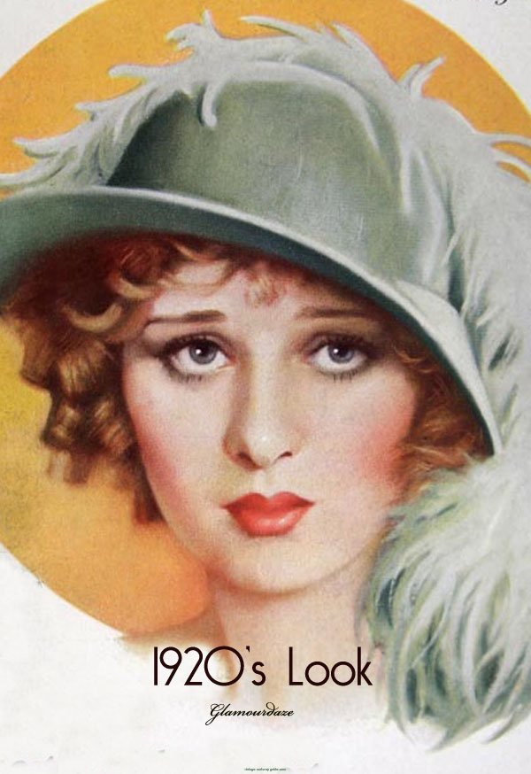flapper girl makeup. 1920s flapper makeup.