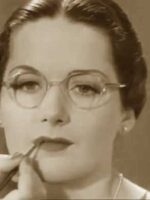 Hollywood-Eyebrows-1930s-Makeup-Tutorial--Glasses--lips