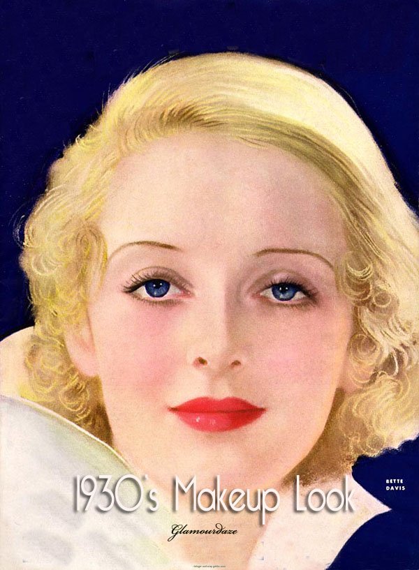 Vintage 1930s Makeup Look | Vintage Makeup Guides
