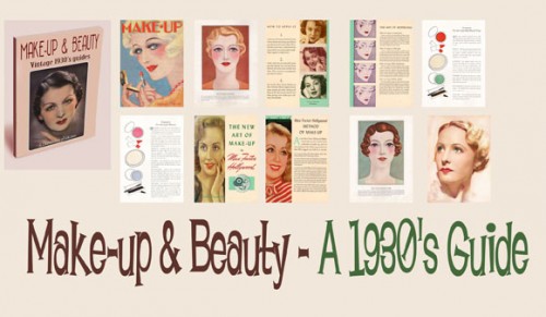 1930s Makeup Tutorial Books - Vintage Makeup Guides