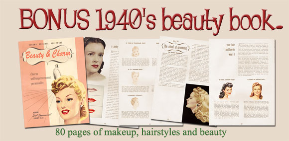 Retro Makeup: Techniques for Applying the Vintage Look- Paperback Book –  Dapper Dolls Pinup Shop