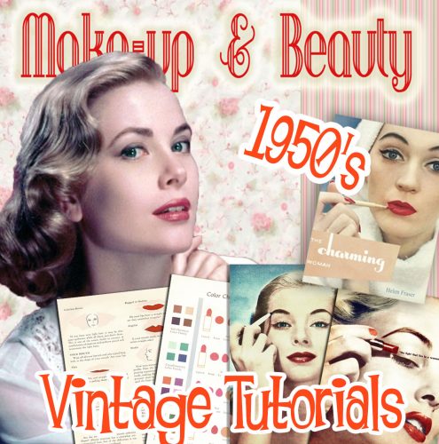 1950s makeup and hairstyle guides