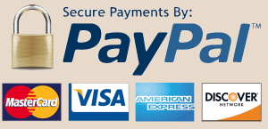 secure payment by Paypal
