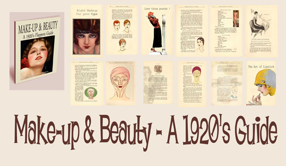 1920s Color Chart for your type - Blondes  Vintage Makeup 