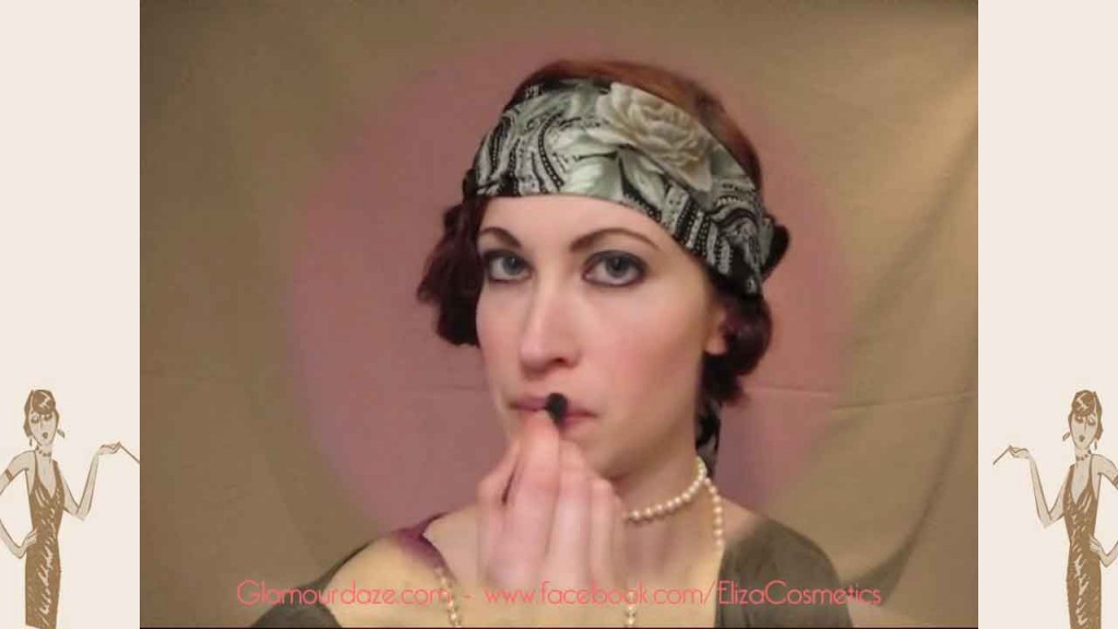 The Flapper Makeup Look