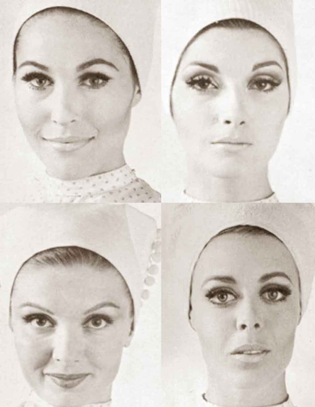 1966 Makeup Tutorial Four Faces Of