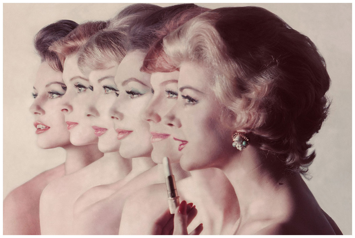 six-faces-in-profile-wearing-different-shades-of-lipstick-by-revlon-photo-john-rawlings-1959