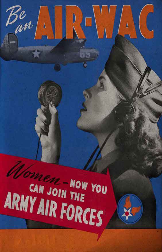 Women in World War 2  - Air Wac-Booklet