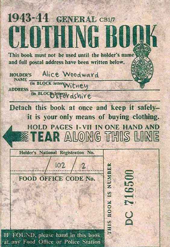 Original-Clothing-Ration-Book-1943-44-Download-WW2-Women-Pack