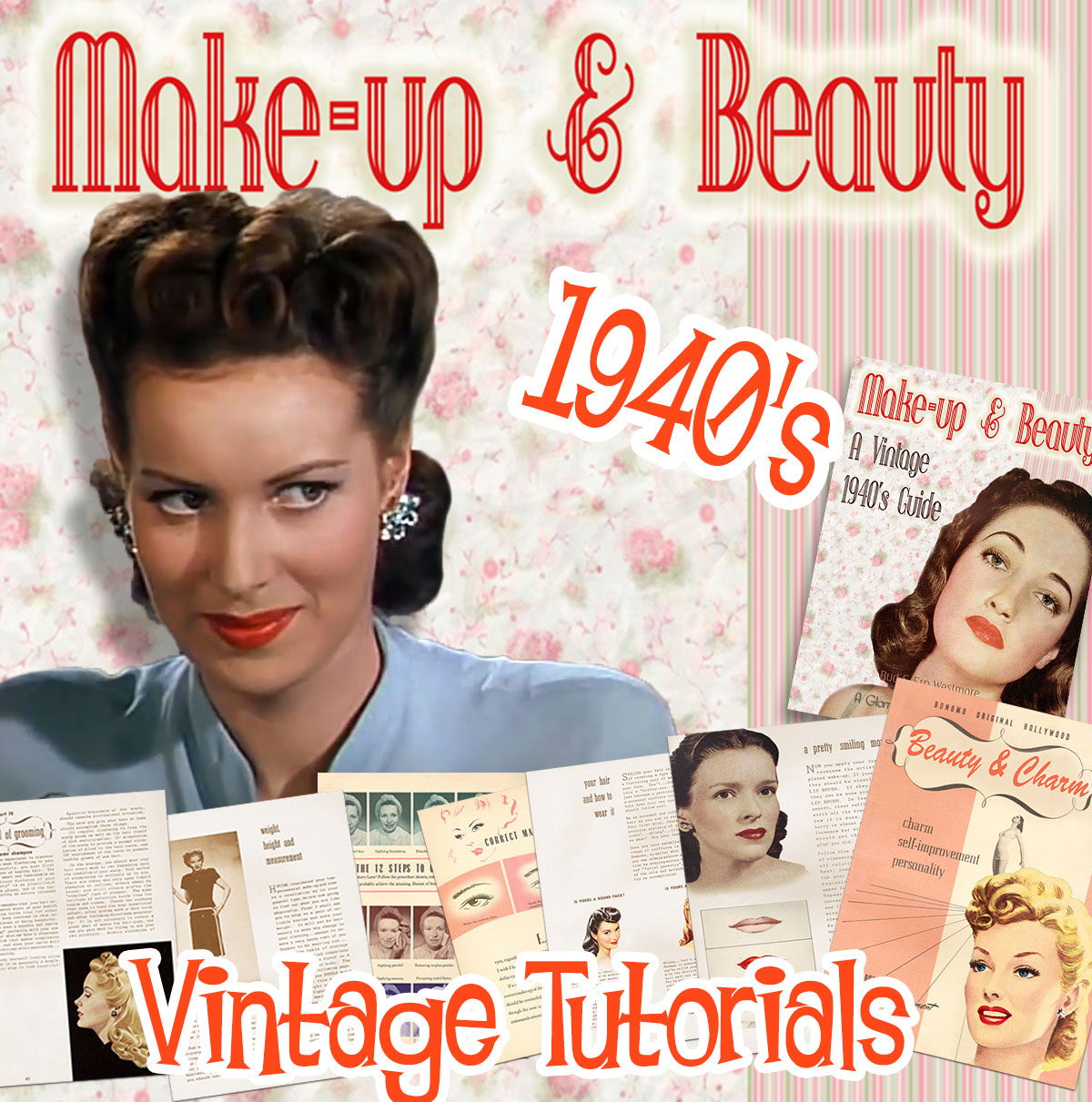 1940s Makeup Tutorials Books And Videos Vintage Makeup Guides