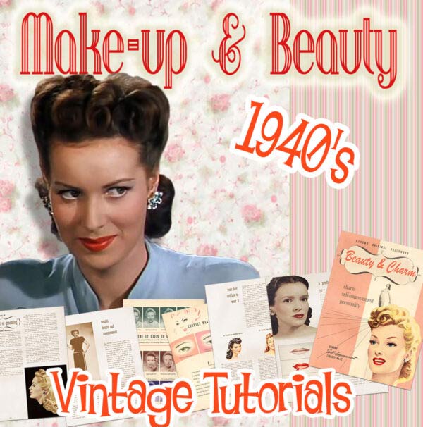 1940 S Makeup Tutorial Books Vintage